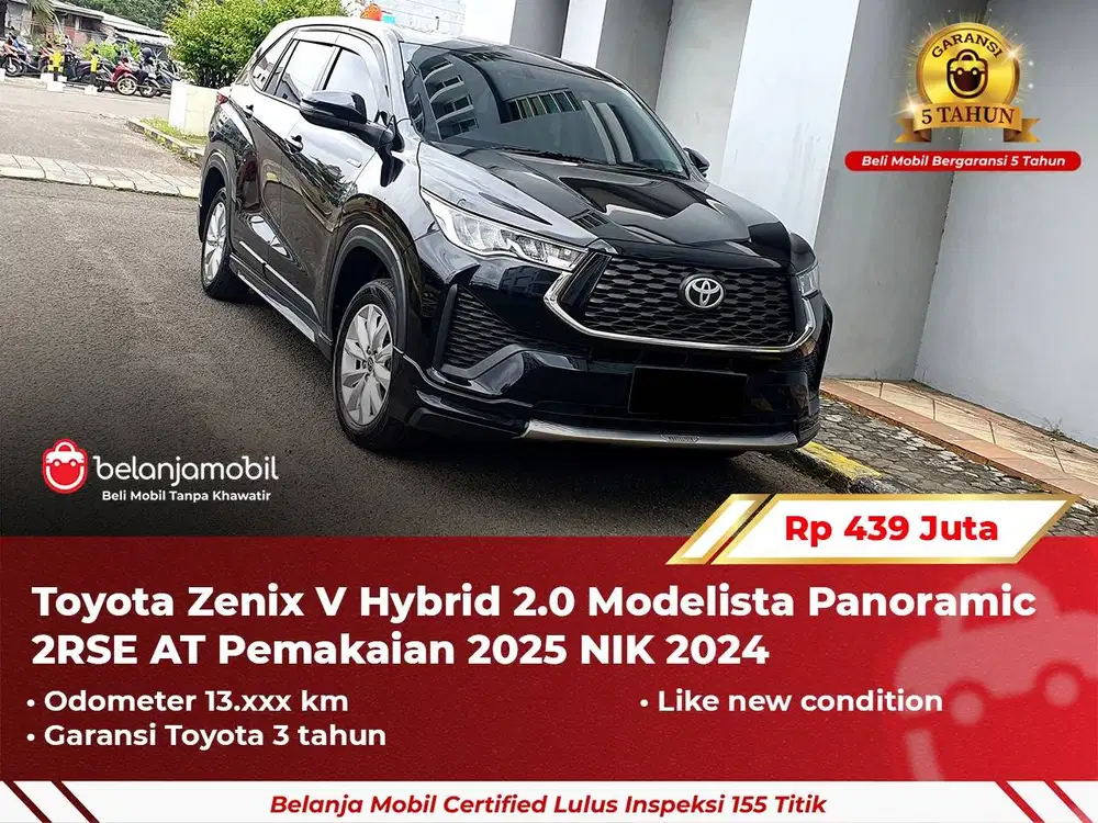 [ 2TV RSE ] Toyota Zenix V Hybrid 2.0 Modelista AT 2024/2025