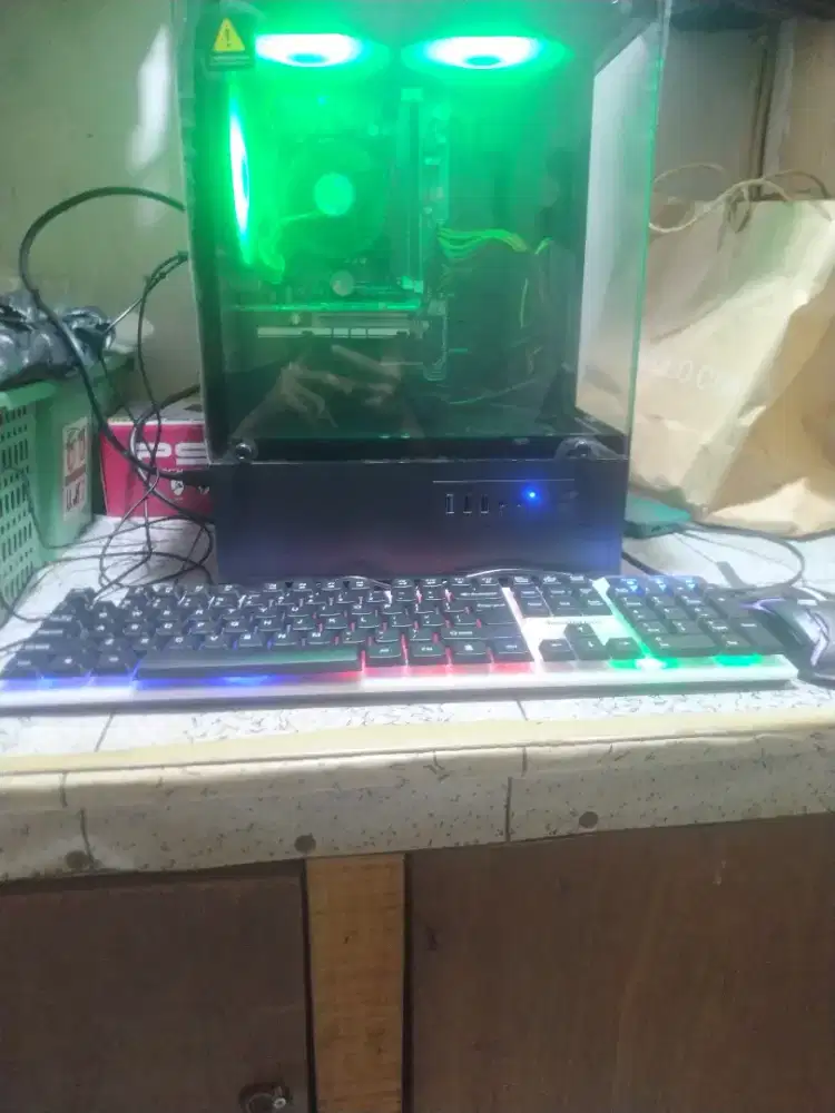 di jual komputer rakitan cocok buat editing & games ringan