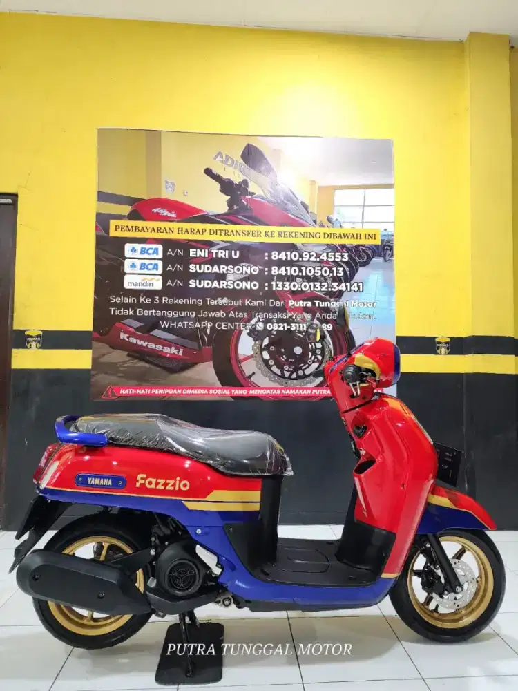 NEW YAMAHA FAZZIO 2023 MESIN GRESS
