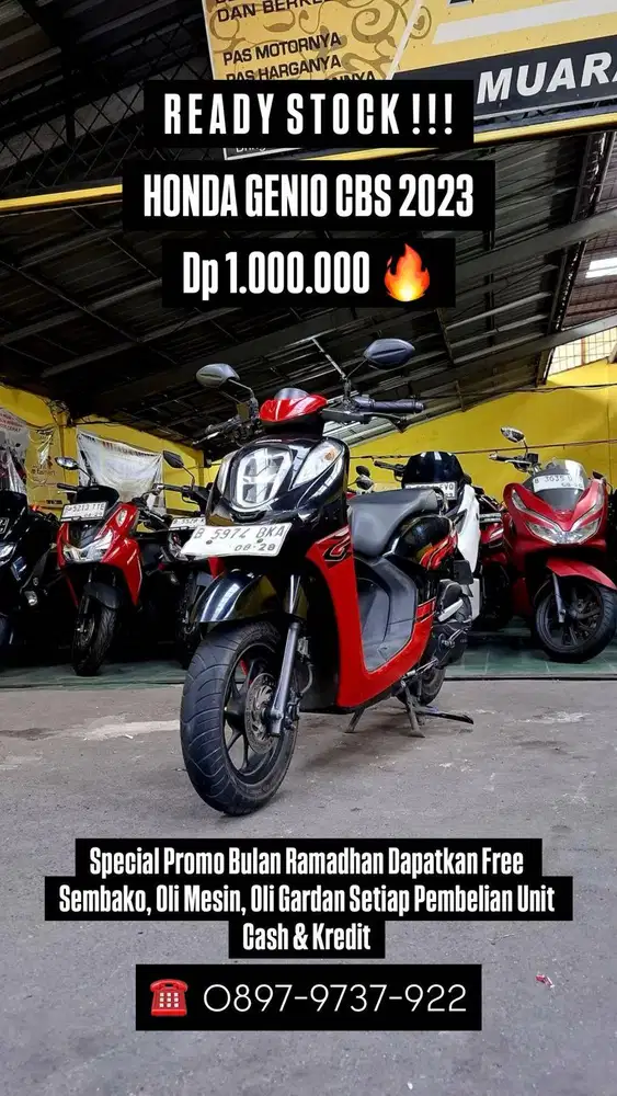 HONDA GENIO 2023 SECOND !!!