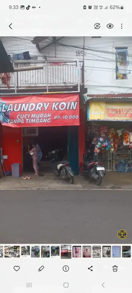 Rumah kost 28 kamar + 2 toko, Johar Baru,  Jakarta Pusat