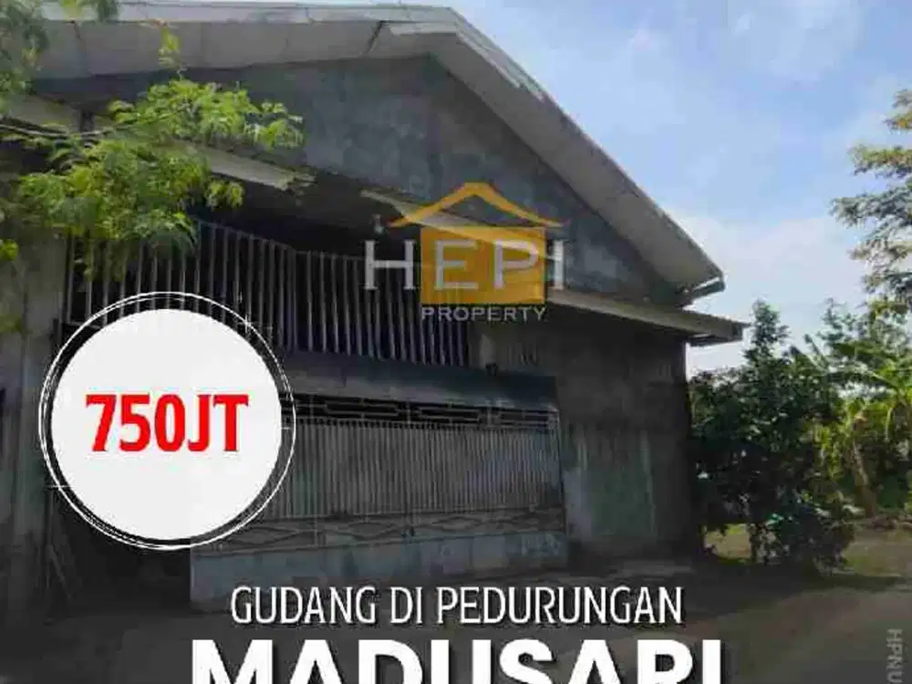 Di Jual Gudang Di Madusari Pedurungan Semarang