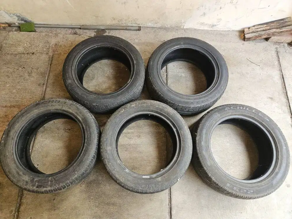 Ban Mobil Bekas R16 borongan 7 pcs 205/55 & 225/50 aman utk dlm kota