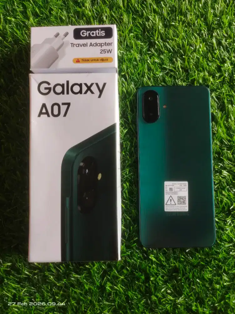 Samsung A07 4/64Gb Garansi Resmi 11 Bulan Fullset Original