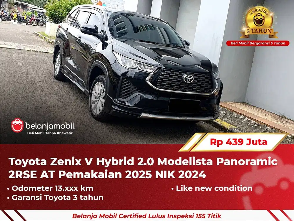 [ 2TV RSE ] Toyota Zenix V Hybrid 2.0 Modelista AT 2024 2025