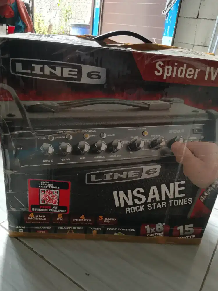 jual amplifier spider line 6 IV 15