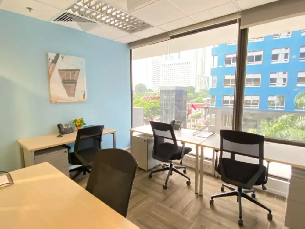 Kantor Sewa Area Sudirman Di World Trade Center 8Pax Dekat MRT