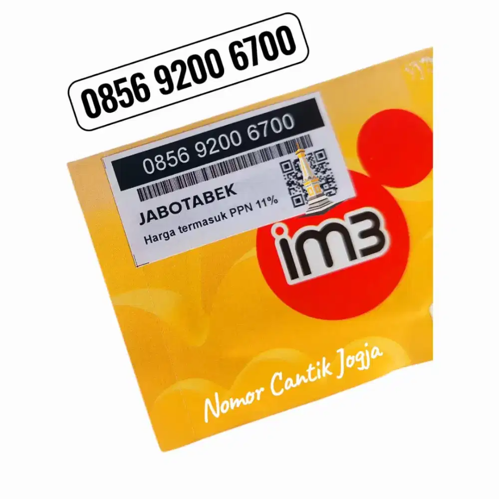 Nomor Cantik Indosat IM3 Rapi Simpel