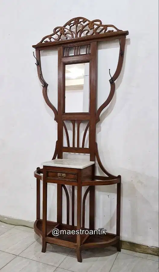 Cermin Antik / Cermin Hias / Gantungan Baju / Meja Rias/ hall stand