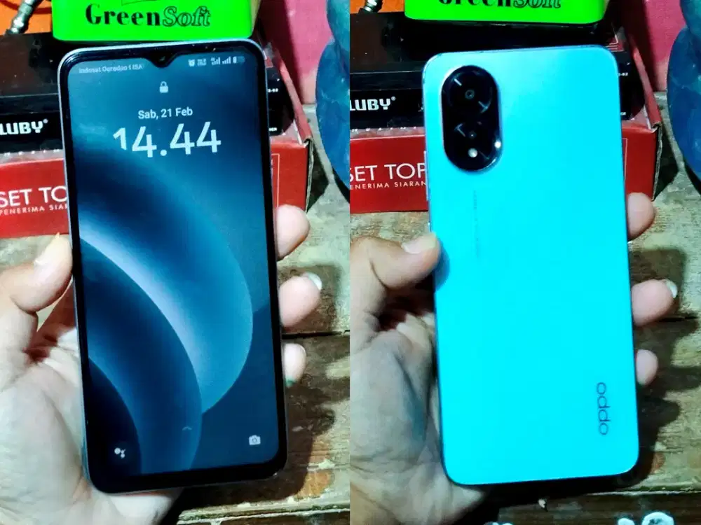 Oppo a18 ram 4+4/128 Nomines Jaksel