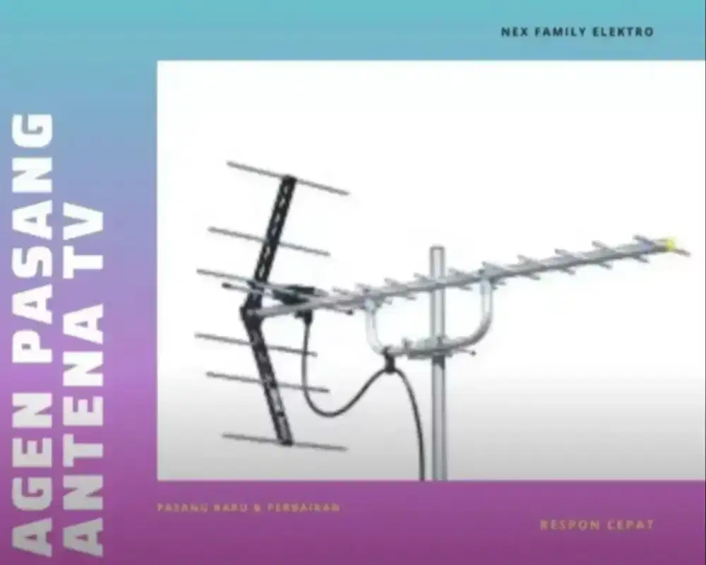 Ahli Pasang Baru Antena Tv Digital Di Tegal Alur Cengkareng Kembangan