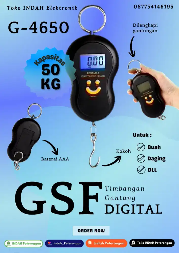 TIMBANGAN GANTUNG PORTABLE