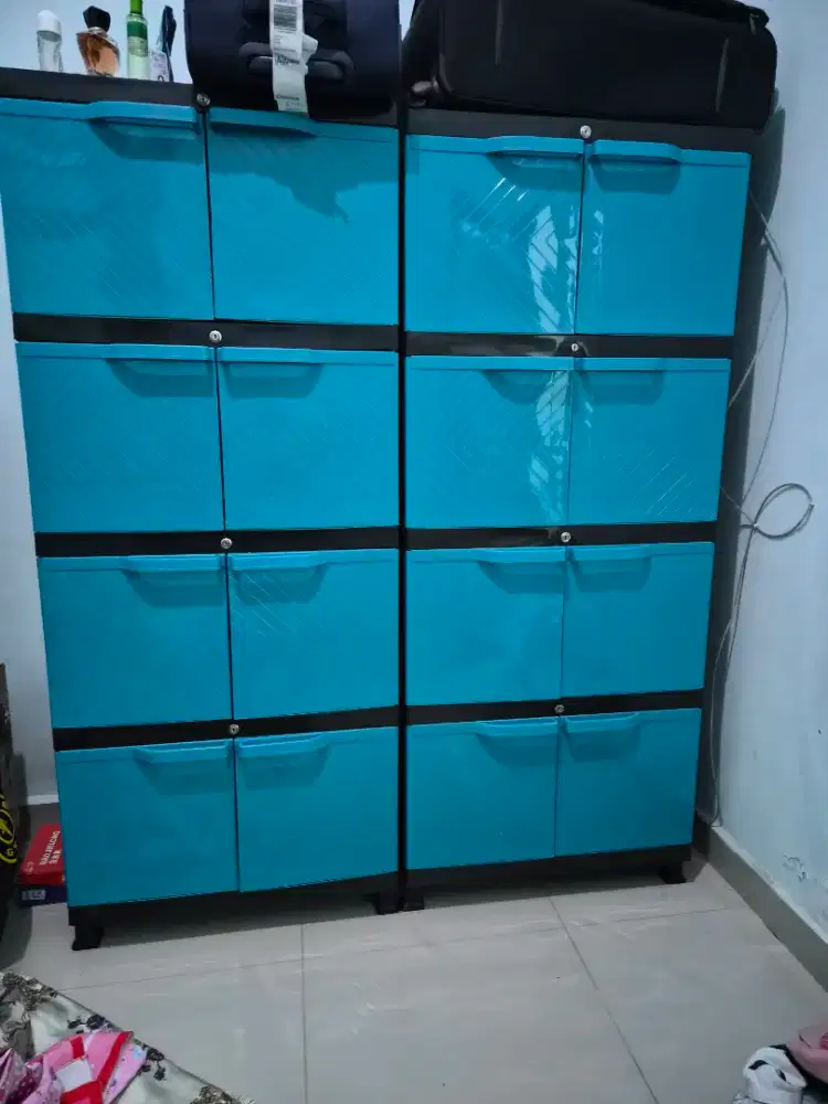 Lemari Baju 4 Tingkat Besar Muat Banyak