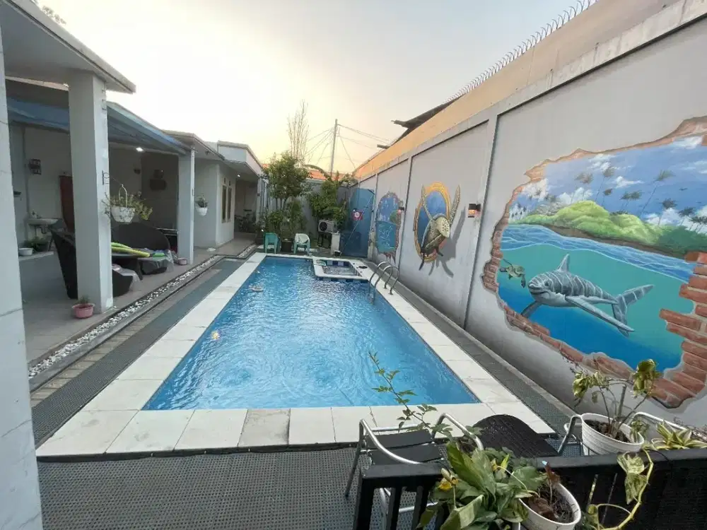 Rumah mewah strategis ada swim pool di kebayoran bintaro jaya PR 15386