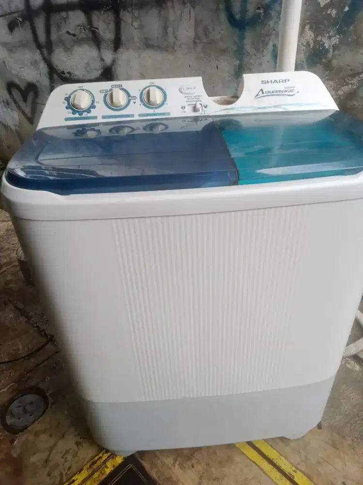 Jual mesin cuci 2 tabung normal semua