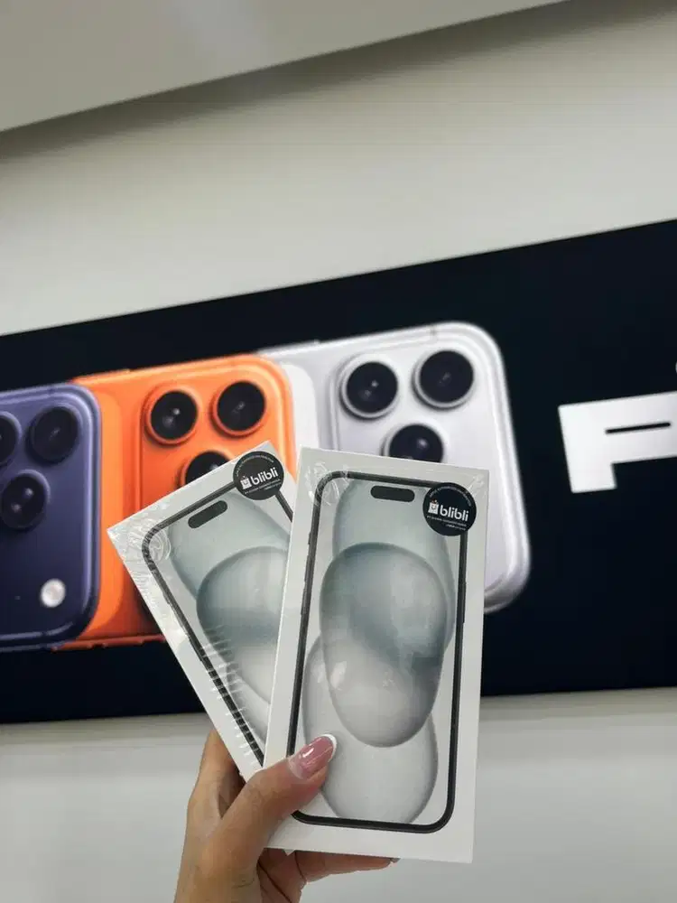 Iphone 15 128 Garansi Resmi Indo, Free proteksi human error 12 Bulan