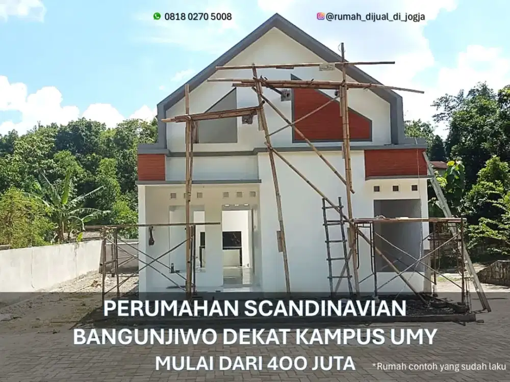 Perumahan di Bangunjiwo Kasihan dekat Kampus UMY Siap Bangun