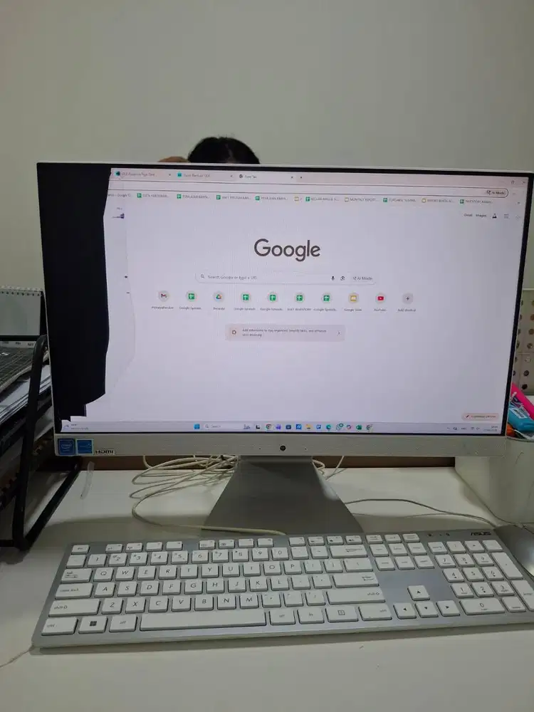 BEKAS - ASUS AIO V222GAR_V222GA /RAM 4GB