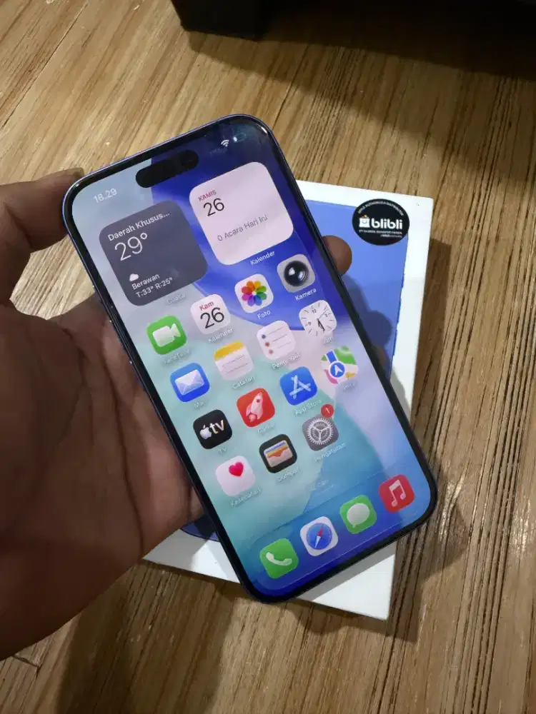 Iphone 16 128gb ibox istimewa no minus