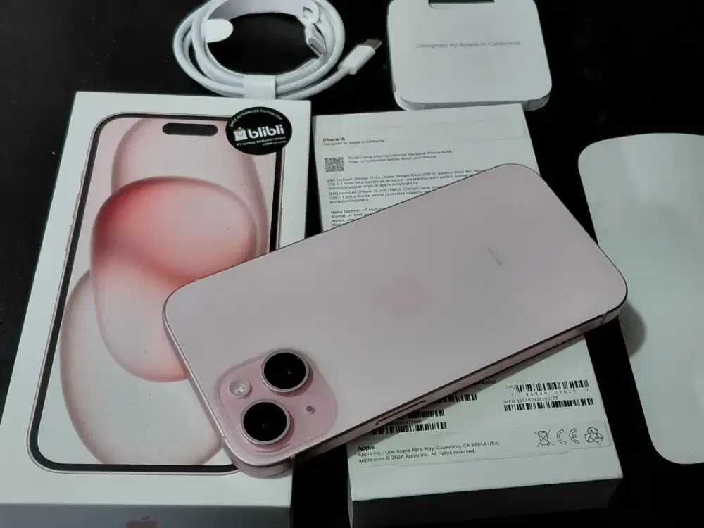 Iphone 15 Ibox baru 1 Minggu