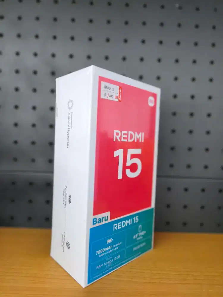 REDMI 15 8/128 GB TERMURAH
