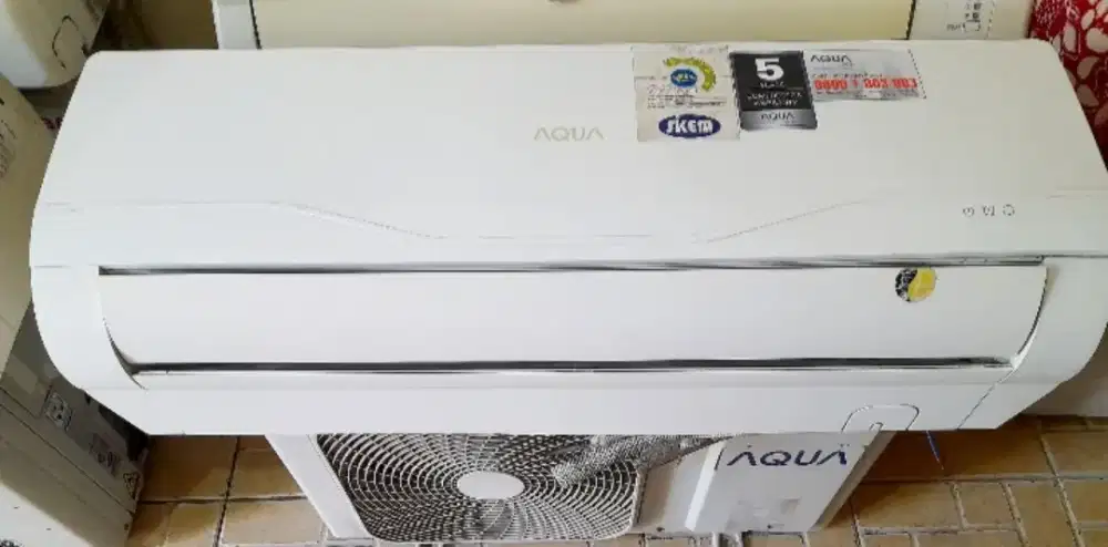 Ac 1/2 pk orsinil.semua irit listrik bagus