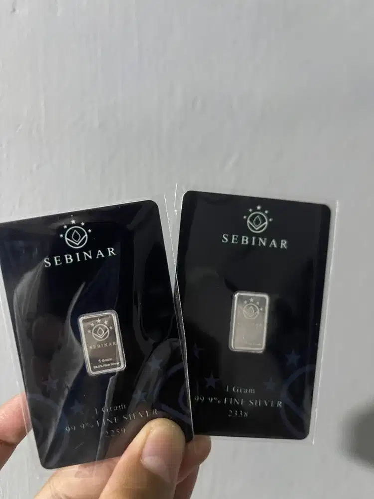 Perak sebinar 1 gram