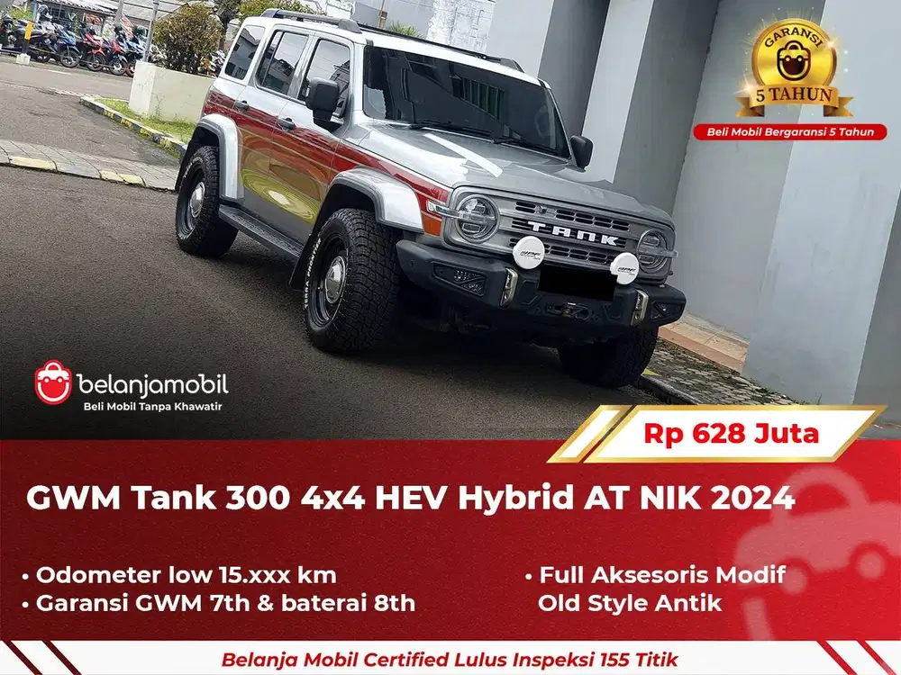 [ FULL AKSESORIS MODIF ] GWM Tank 300 4x4 HEV Hybrid AT 2024 2025