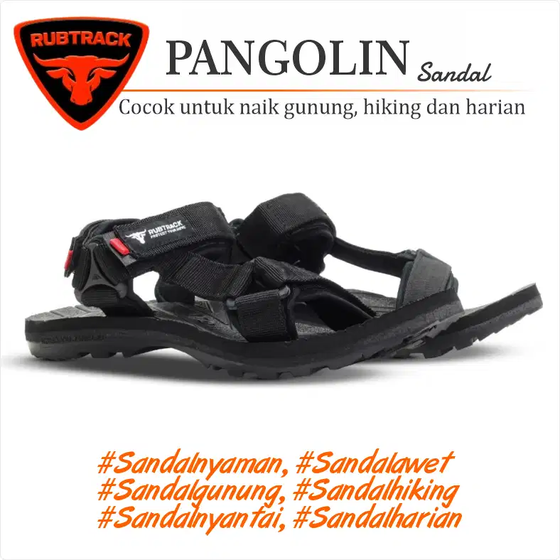 RUBTRACK Pangolin Sandal Hiking Gunung Harian Pria Sendal