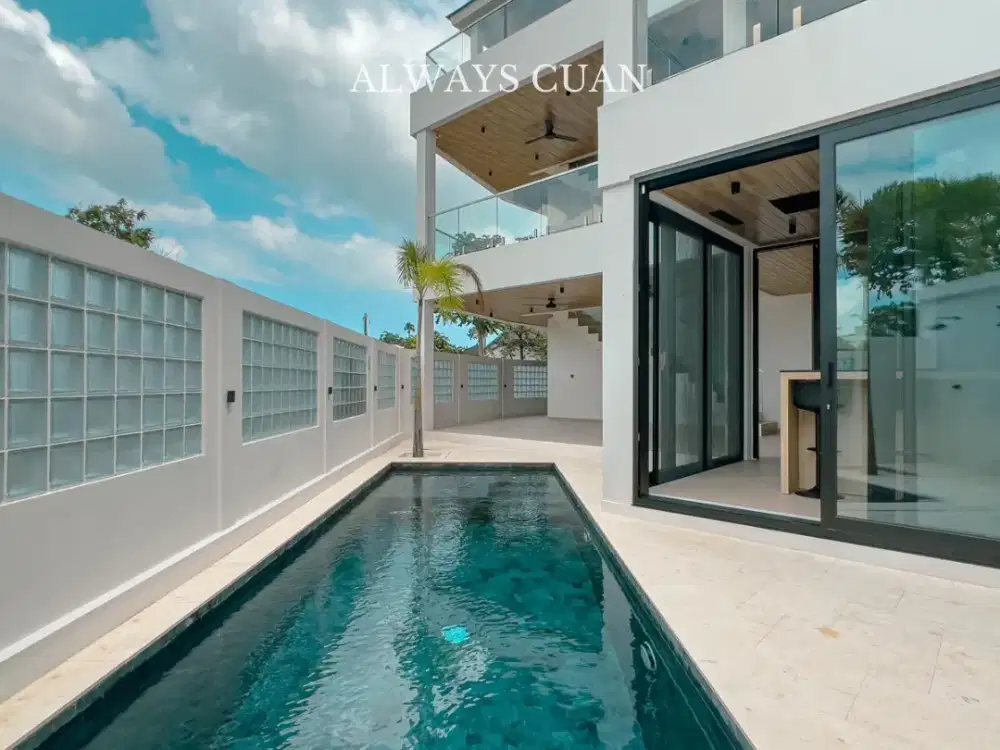 Smart Solar-Powered Luxury Villa Lokasi Pererenan Dijual