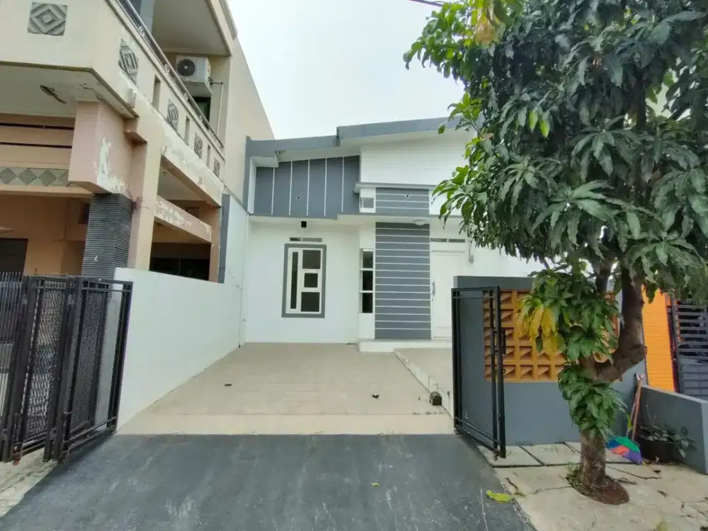 JUAL RUMAH SECOND MURAH LT 96 DI PERUMAHAN GRAHA HARAPAN BUMYAGARA, MUSTIKAJAYA