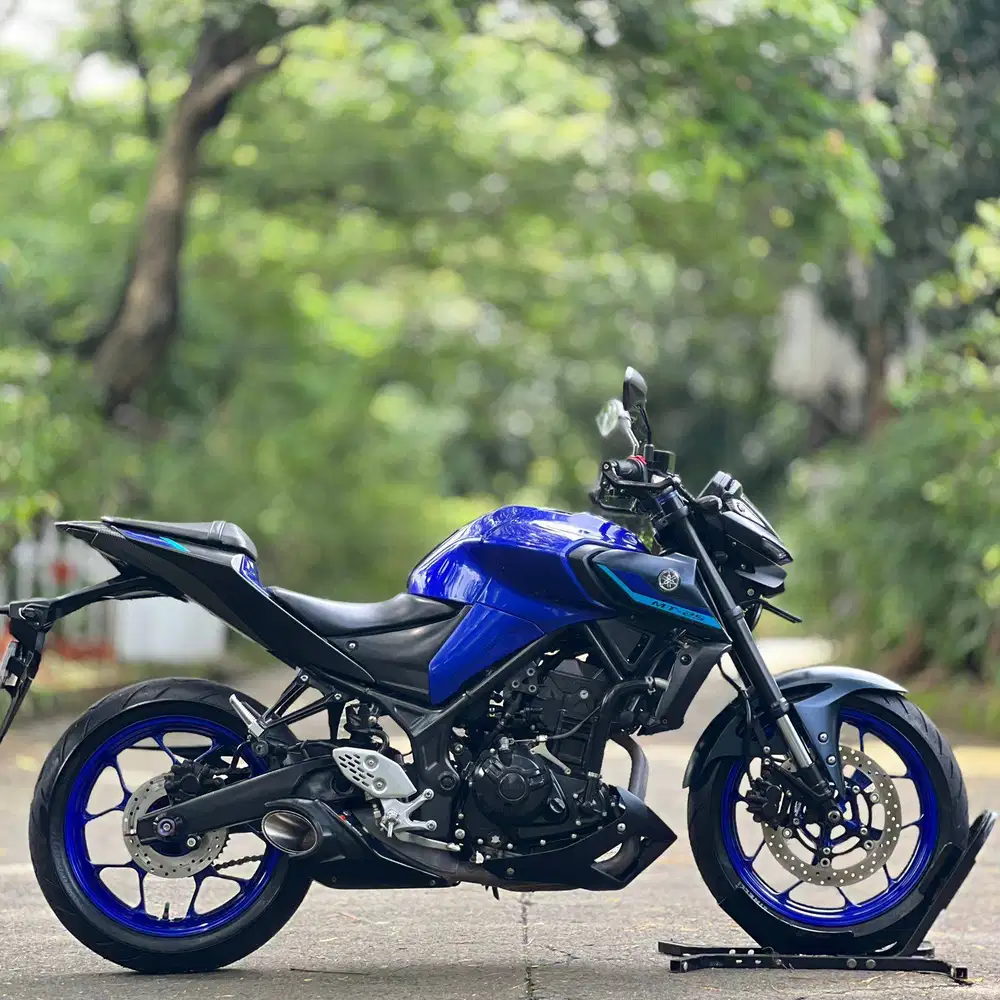 YAMAHA NEW MT25 2022 BIRU KM LOW PAJAK PANJANG NO MINUS
