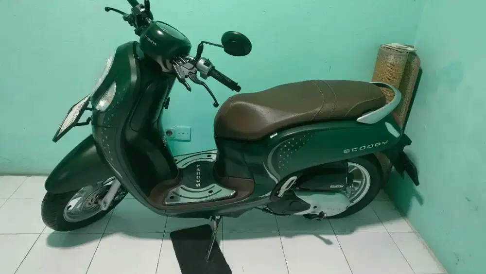 Scoopy prestige Green 2024 Mulus