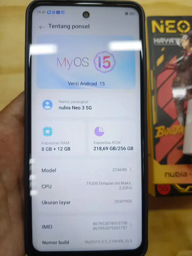 Nubia neo 3 5g mulus