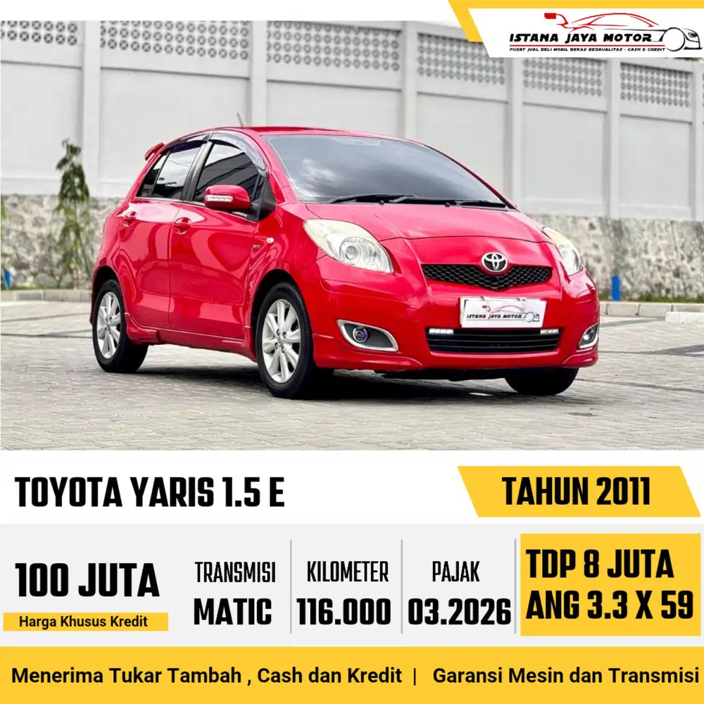 TOYOTA YARIS 1.5 E 2011