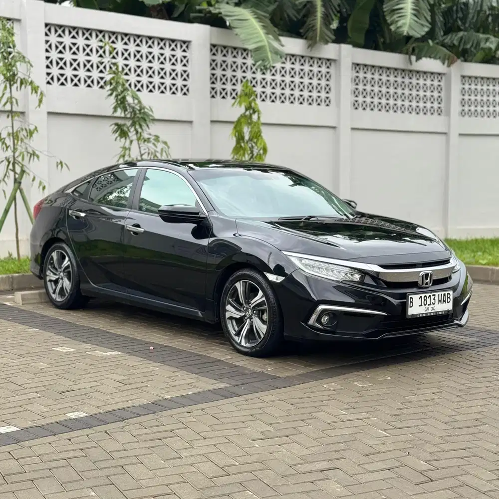 Honda Civic 1.5 Turbo ES Matic Sedan TC AT 2020 Hitam