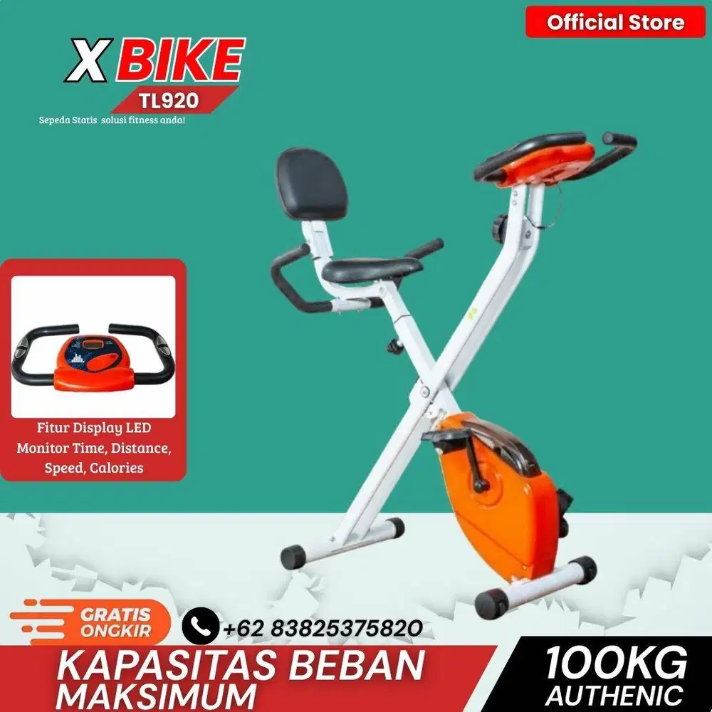 Sepeda Statis X Bike TL920 Kualitas Premium Alat Olahraga Rumahan