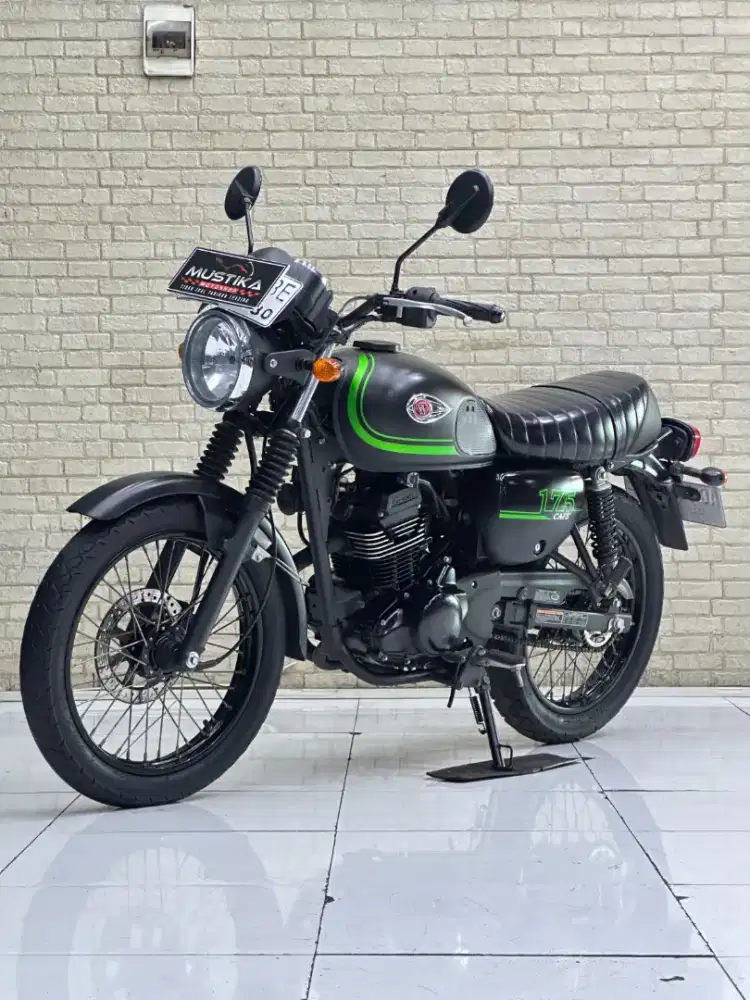 TERMURAH‼️Kawasaki W175 Cafe 2019 Matte Black