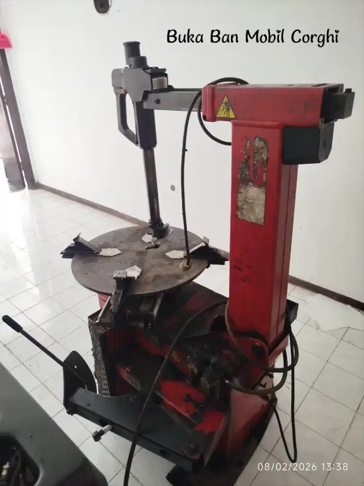 Mesin Ban Toko Mobil buka ban Corghi Compresor Puma Balancing Heshbon