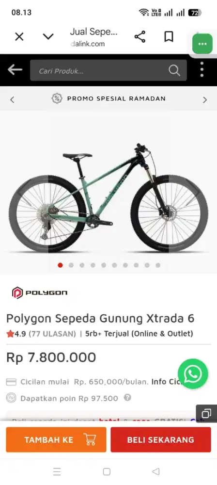 POLYGON XTRADA 6 2022 like new
