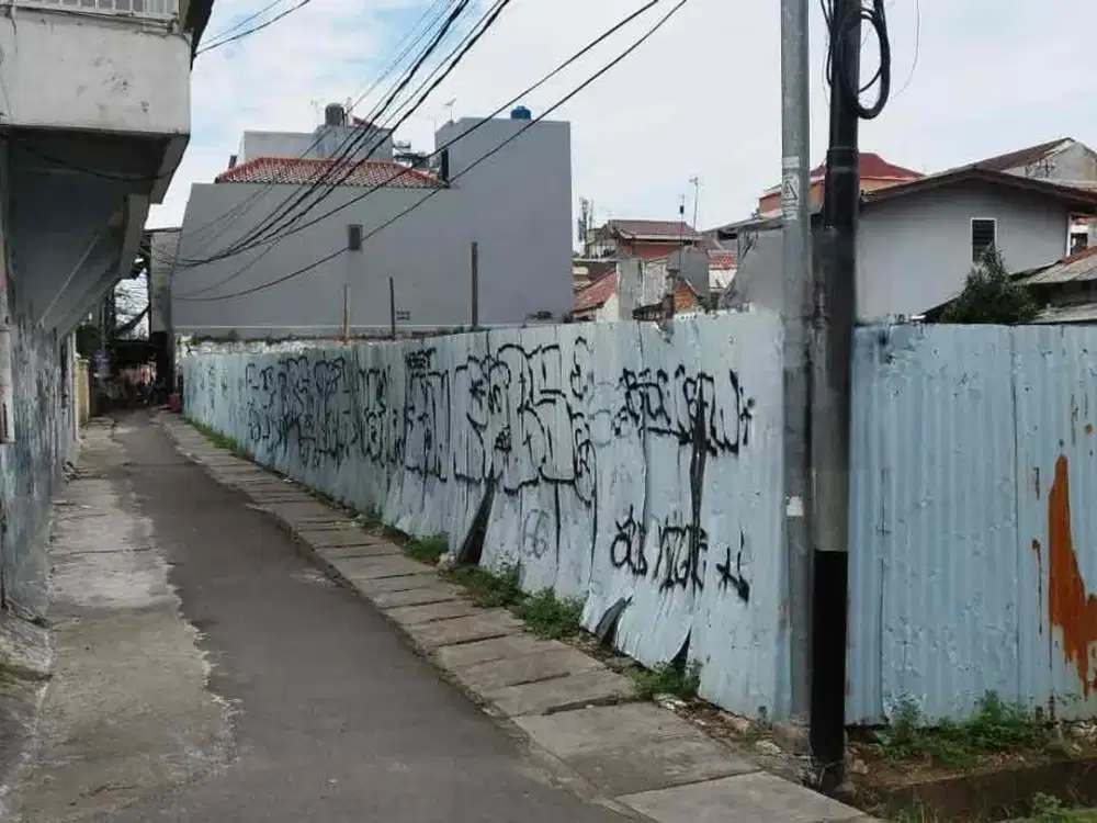 Jual tanah di daerah Jl Permata Kp Melayu Jatinegara jakarta timur