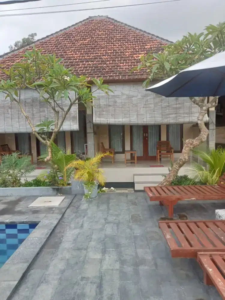 Ocean View Bungalow for Rent – 4 Units, Private Pool & Office.