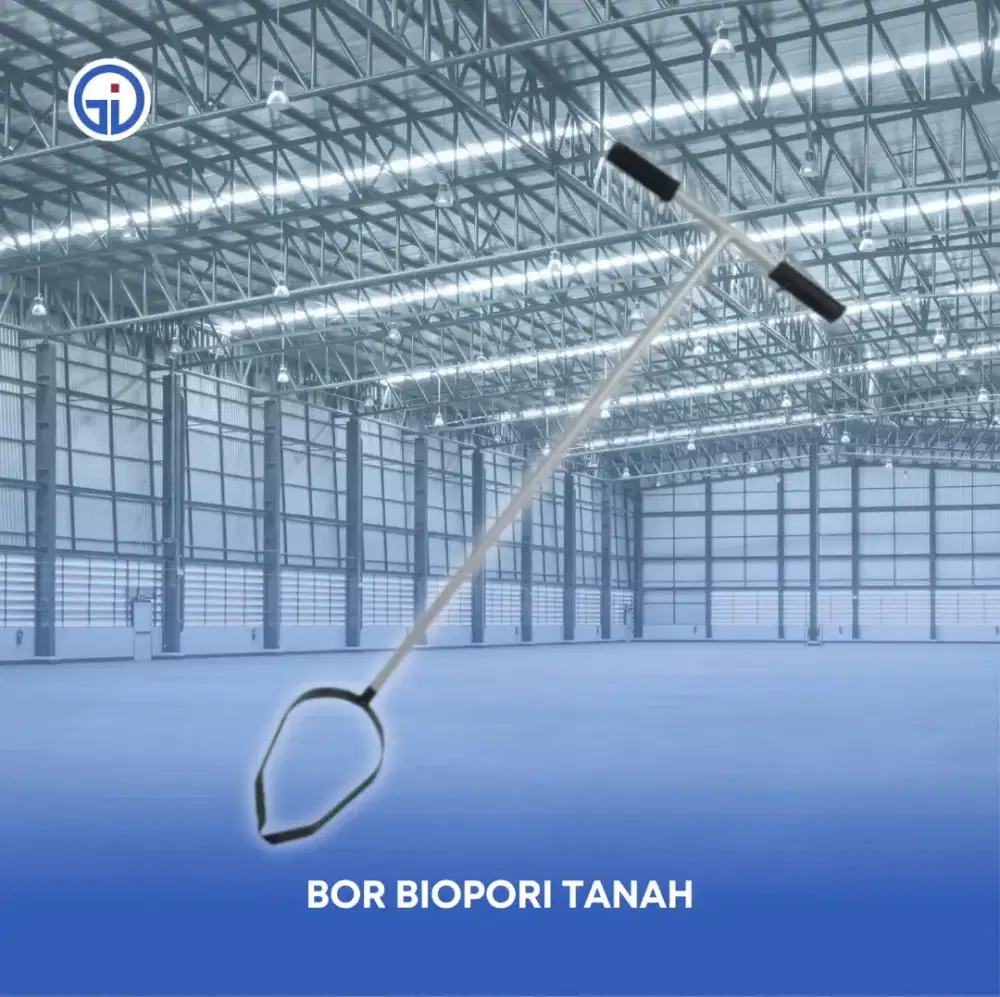 Bor biopori Manual-Kuat, Tajam, dan Tahan Lama