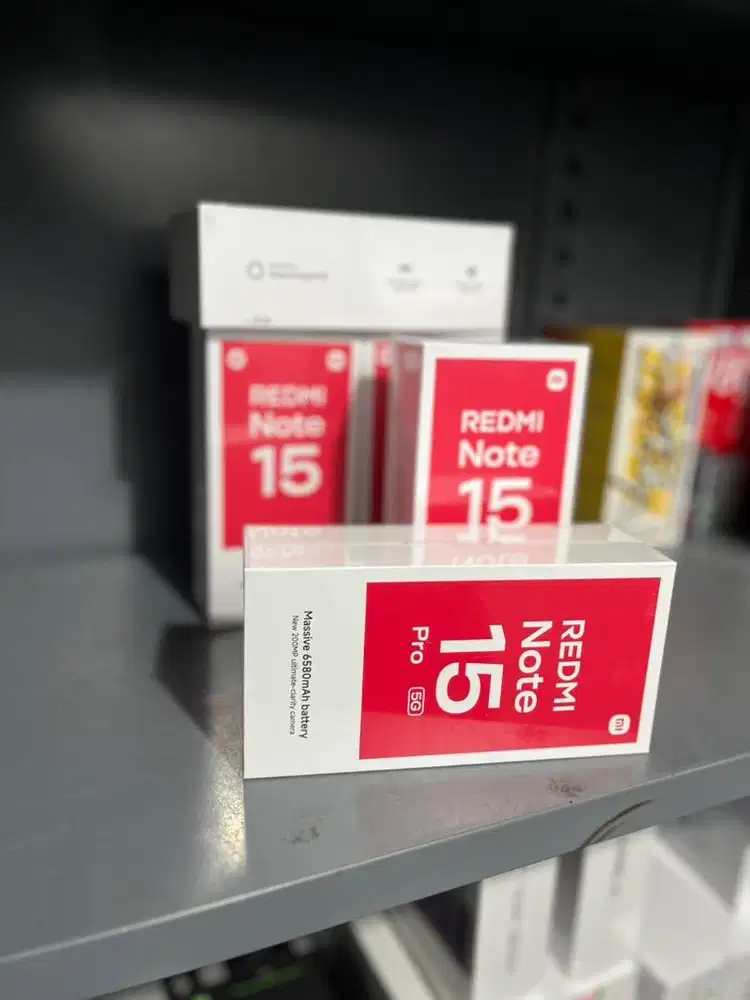 NEW REDMI NOTE 15 SERIES GARANSI RESMI XIAOMI INDONESIA!!