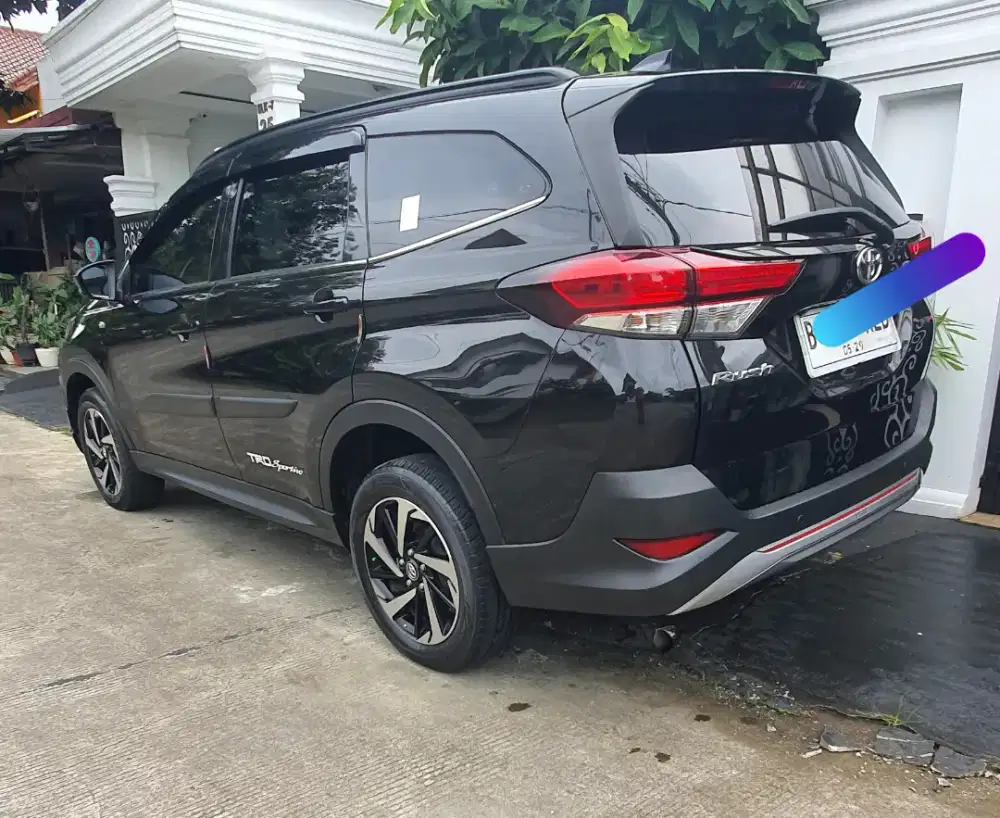 Jual Rush Trd Sportivo 2019 matic pribadi
