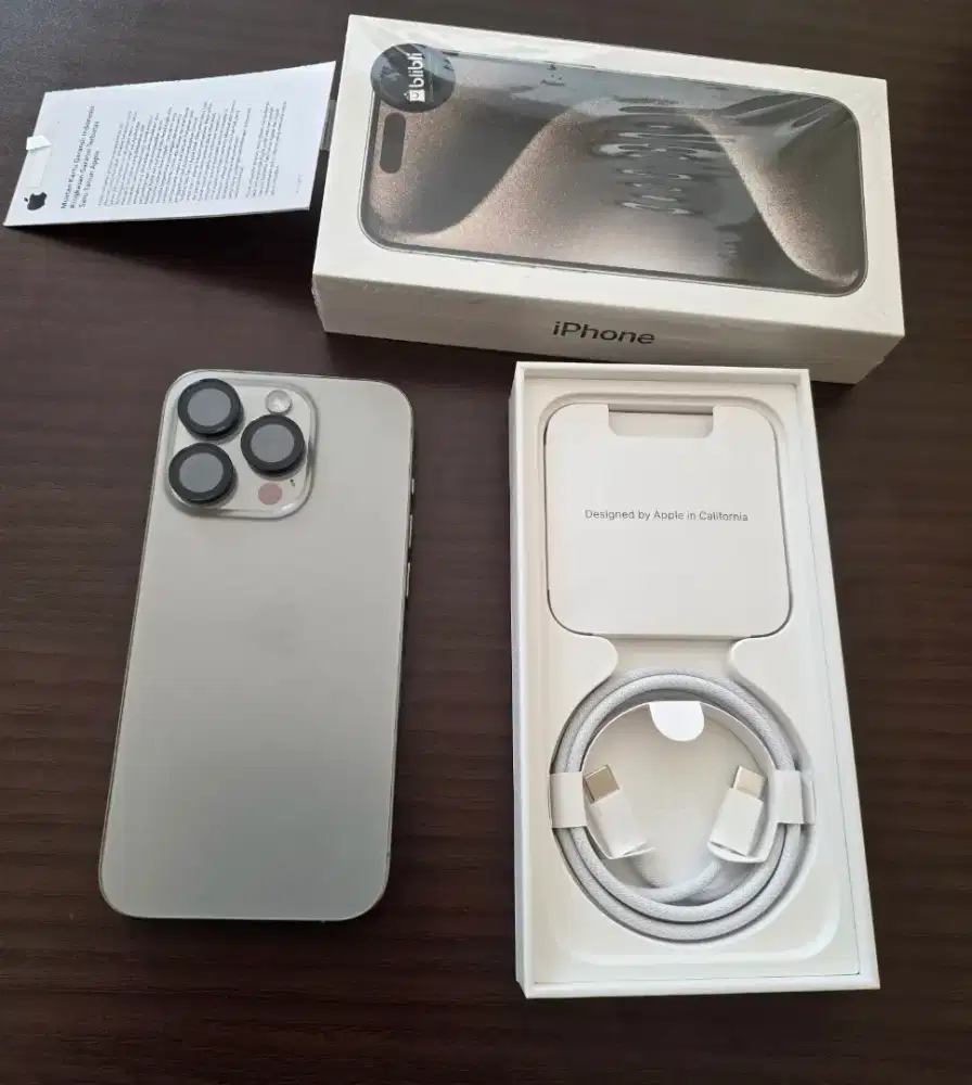 Iphone 15 pro IBox 256gb Titanium Grey