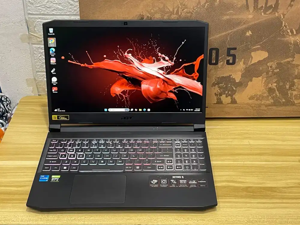Laptop Acer Nitro 5 AN515-57 Core i5 Gen 11 RTX 3050  RAM 16/SSD 512GB