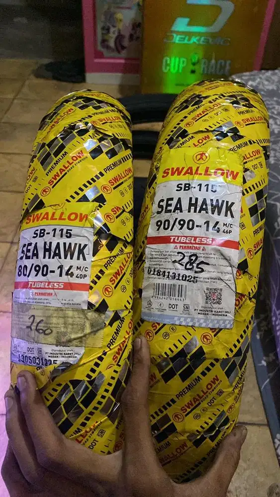 Ban Swallow masih baru ring 14