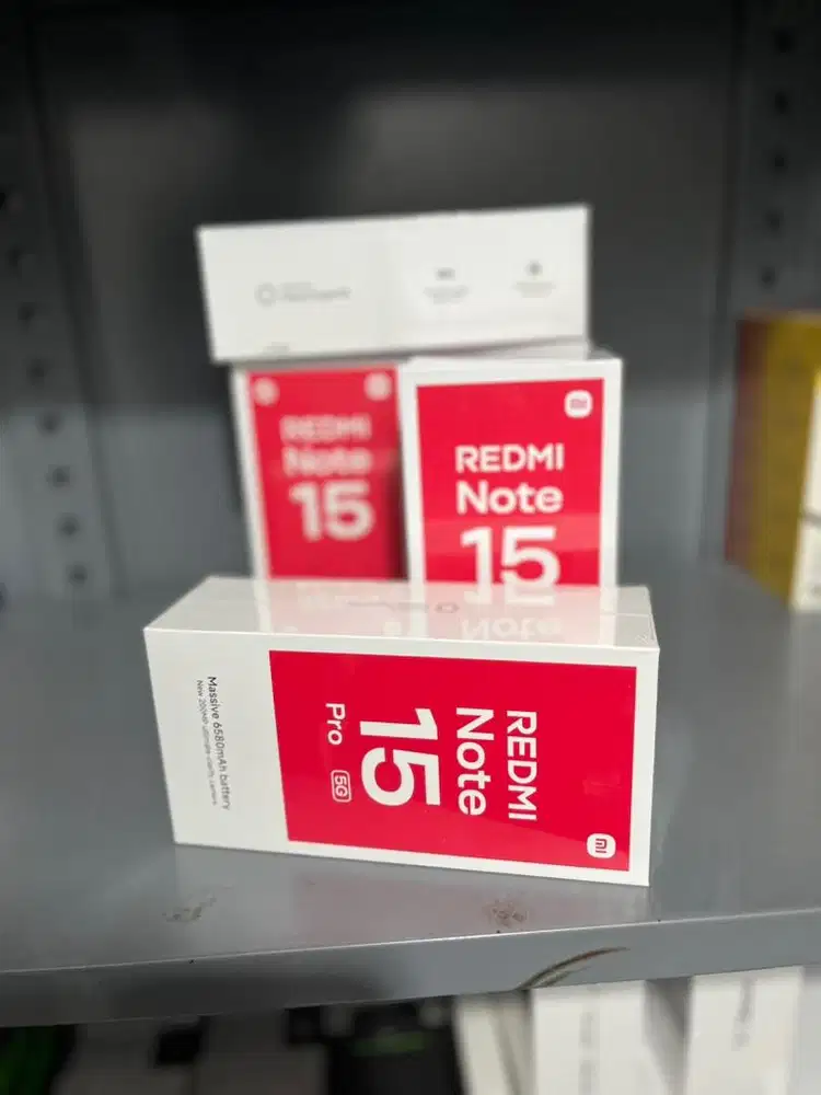 NEW REDMI NOTE 15 SERIES GARANSI RESMI XIAOMI INDONESIA!!