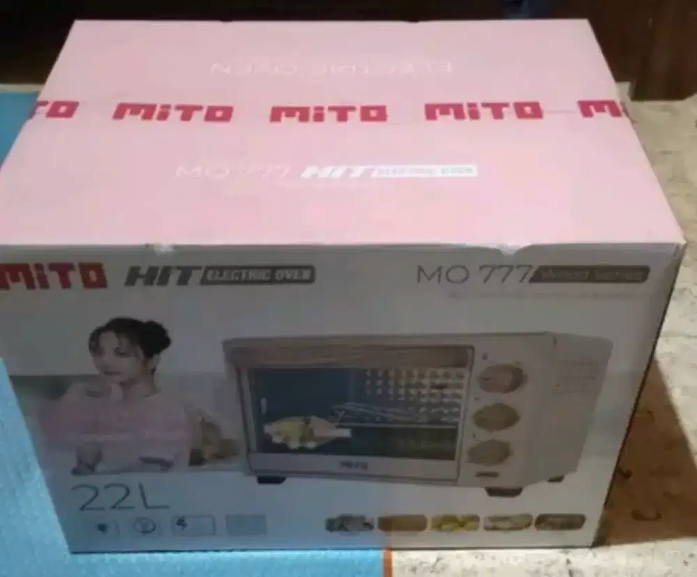 Jual Oven Electric ukuran 22L Kondisi New masih segel